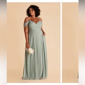 Birdy Grey Devin convertible dress with no slit color “Sage”